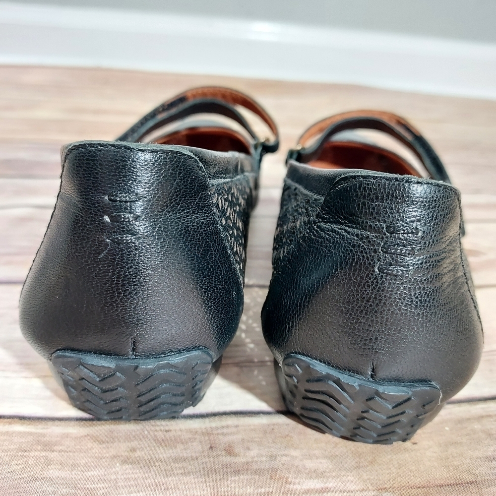 Gentle Souls Black Irene Cutout Mary Janes 8.5 - Picture 10 of 13